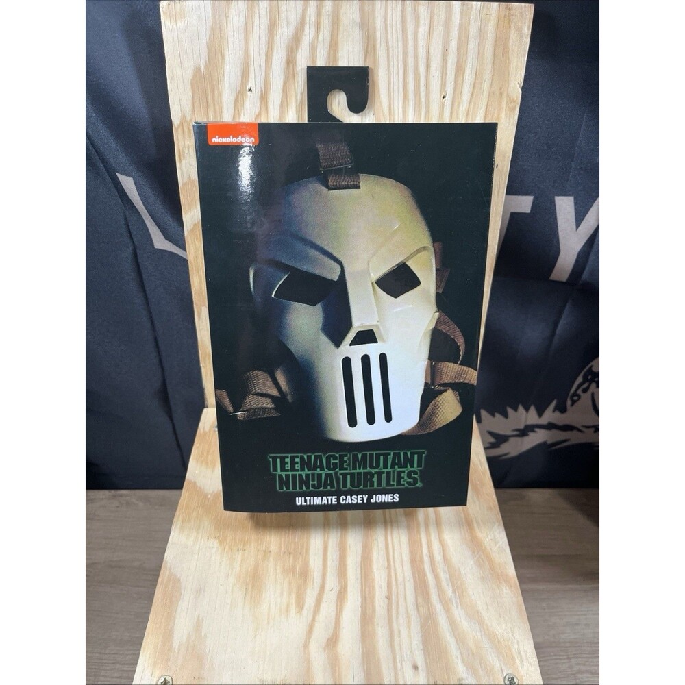 NECA Ultimate Casey Jones 7” Figure Teenage Mutant Ninja Turtles Movie NEW